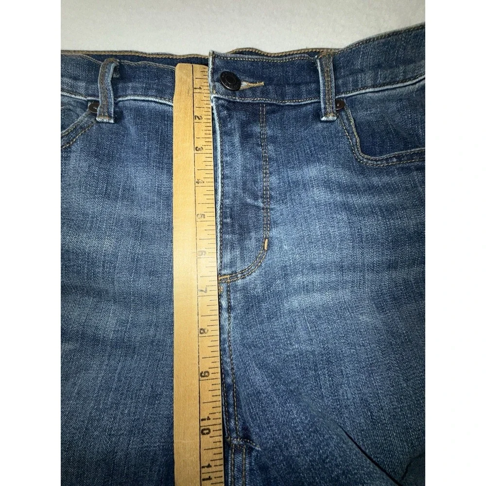 Banana Republic Girlfriend Two Tone Jeans Stretch‎ Size 32